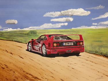 Print of Abstract Car Paintings by Gavin Waldron