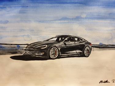 Original Car Paintings by Gavin Waldron