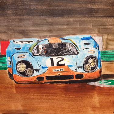 Original Car Paintings by Gavin Waldron