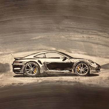 Porsche 911 Targa 2.4 imagen canvas tipo son impresiones artísticas verdadero lienzo imagen artwork Top 