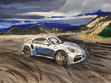 Original Fine Art Car Paintings by Gavin Waldron