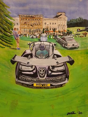 Print of Fine Art Car Paintings by Gavin Waldron