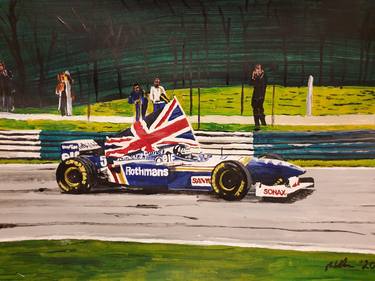 Print of Fine Art Car Paintings by Gavin Waldron