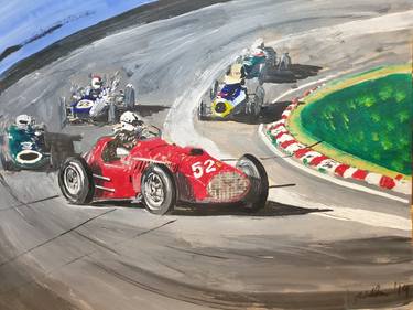 Original Fine Art Car Paintings by Gavin Waldron