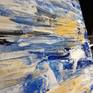 This is an acrylic abstract of Kew Bridge, London, painted from the North side looking south on a June day 2020. I have used pallet knives and gel thickener to make the paint very thick and produce a 3D effect. It is a large canvas, size 90x90x4cm, with no frame, painted on the outside edges for extra effect. It will add interest to any room.