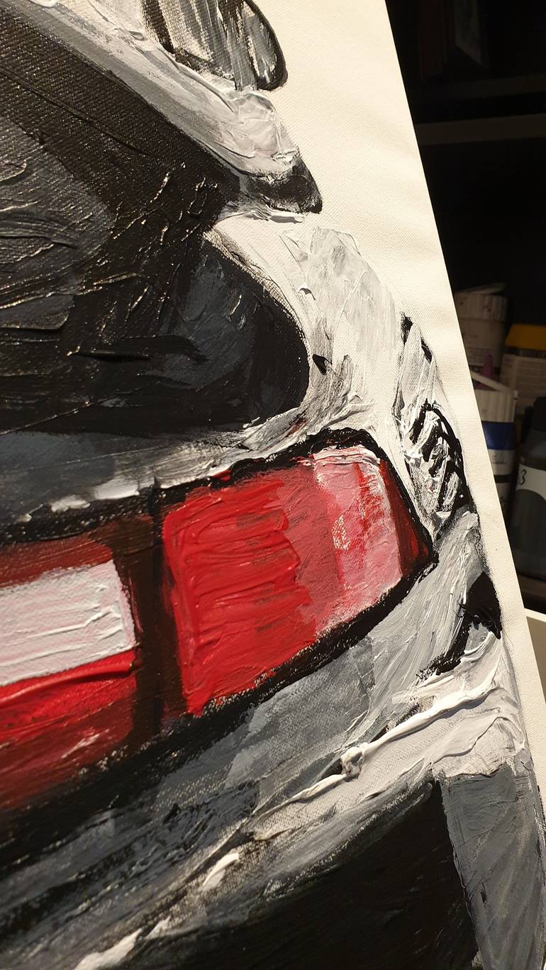 Original Fine Art Car Painting by Gavin Waldron