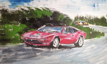 Original Car Paintings by Gavin Waldron