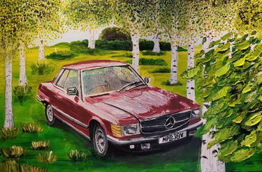 Print of Fine Art Car Paintings by Gavin Waldron