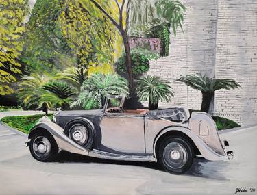 Print of Realism Car Paintings by Gavin Waldron