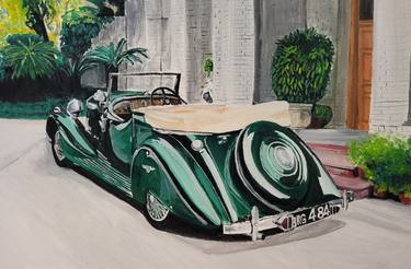 Original Fine Art Car Paintings by Gavin Waldron