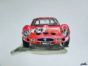 Original Figurative Car Paintings by Gavin Waldron