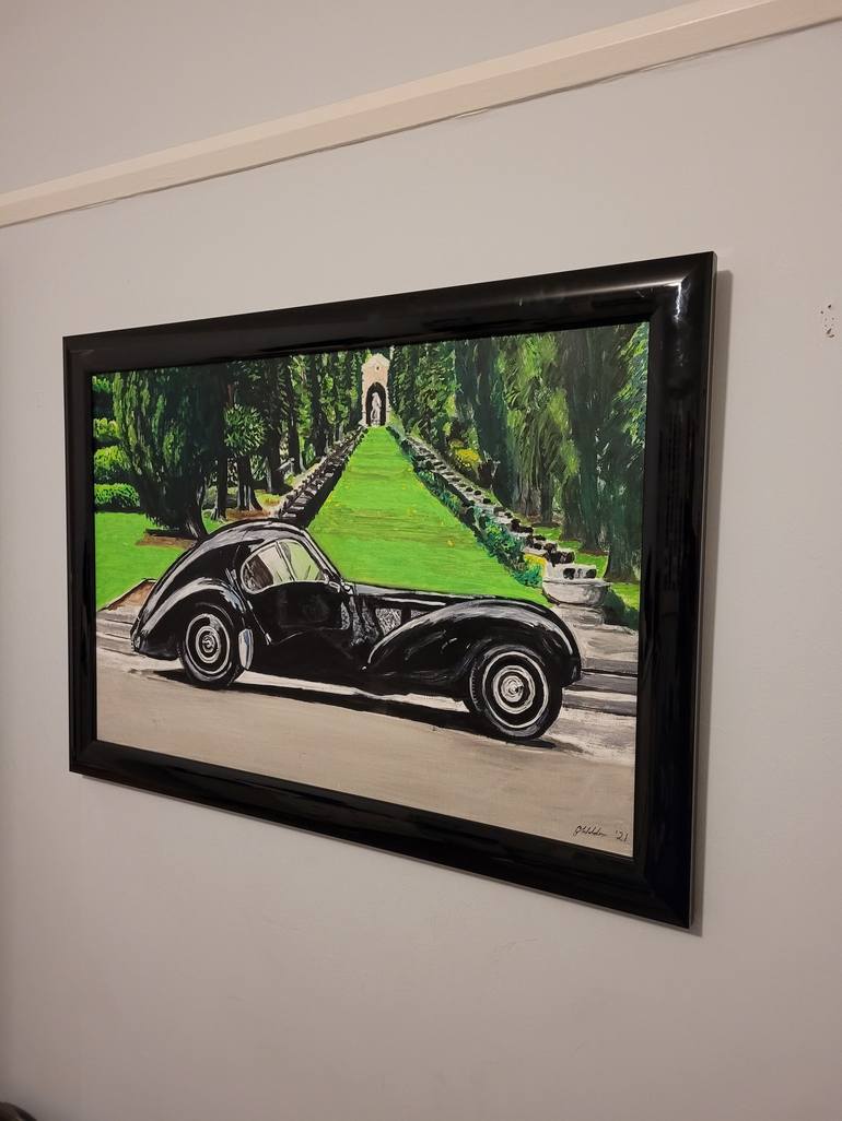 Original Fine Art Car Painting by Gavin Waldron