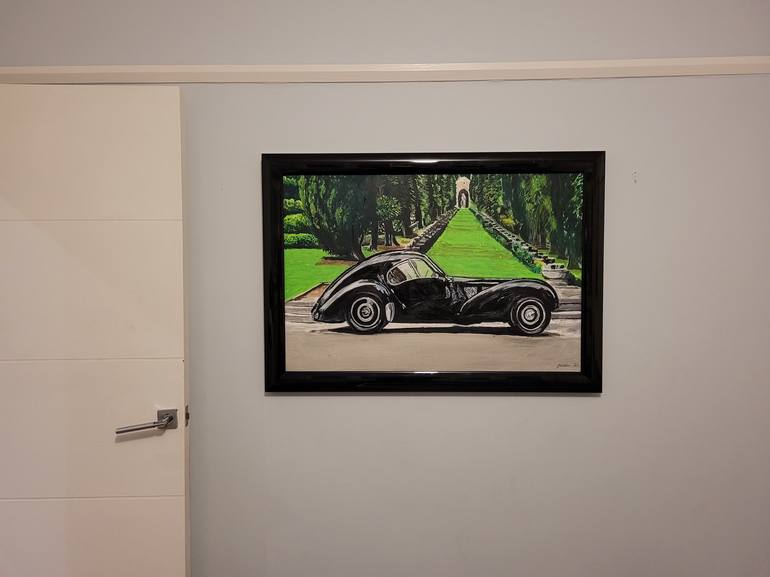 Original Fine Art Car Painting by Gavin Waldron