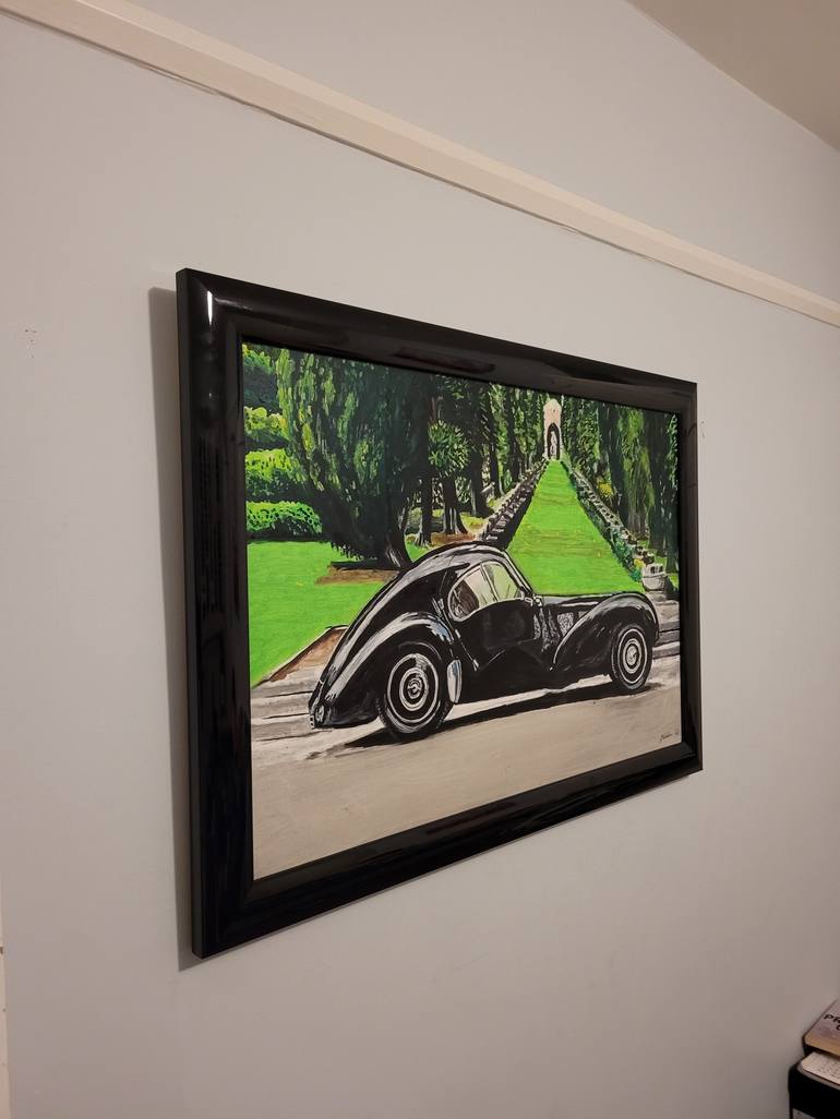 Original Car Painting by Gavin Waldron