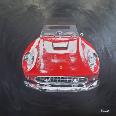 Print of Figurative Car Paintings by Gavin Waldron