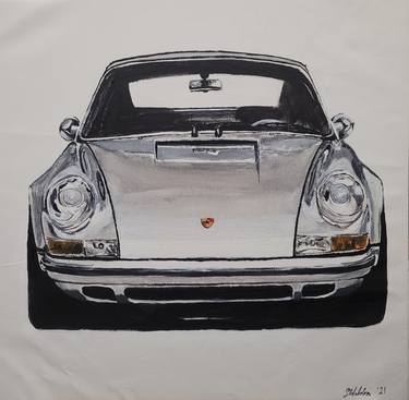 Print of Car Paintings by Gavin Waldron
