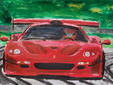 Original Car Paintings by Gavin Waldron