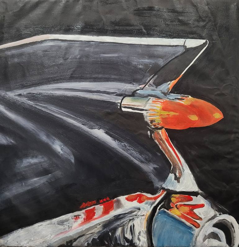 Print of Figurative Car Paintings by Gavin Waldron