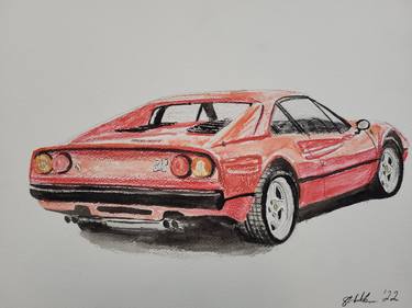 Original Car Paintings by Gavin Waldron