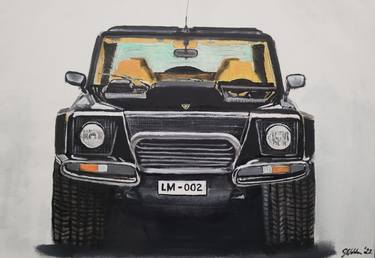Original Car Paintings by Gavin Waldron