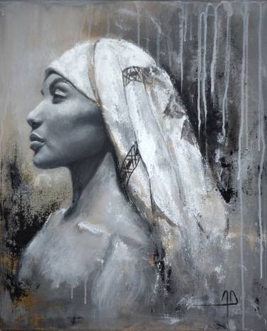 Print of Figurative Portrait Paintings by Alain Daoud
