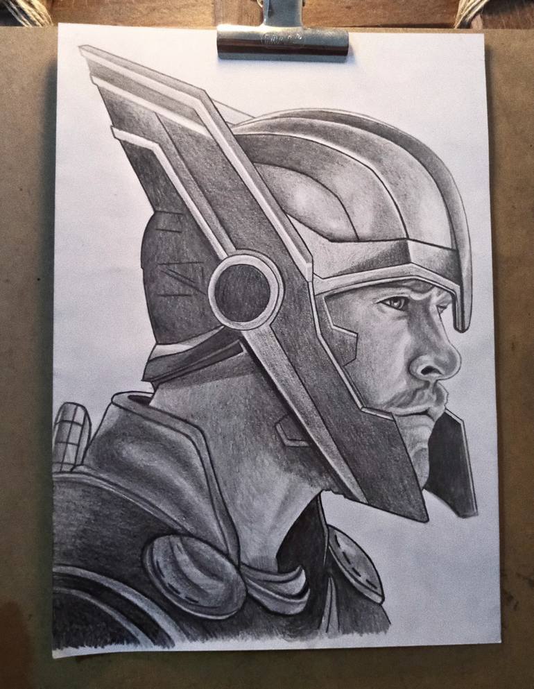 gladiator drawing