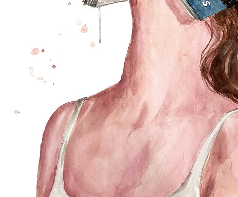 Original Conceptual Women Painting by Olga Cree