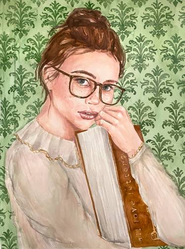 Original Portraiture Women Paintings by Olga Cree