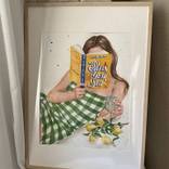 The Seven Year Slip book artwork by Olga Cree