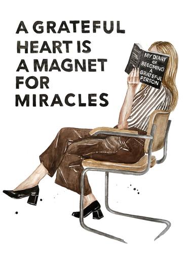A Grateful Heart Is A Magnet For Miracles thumb