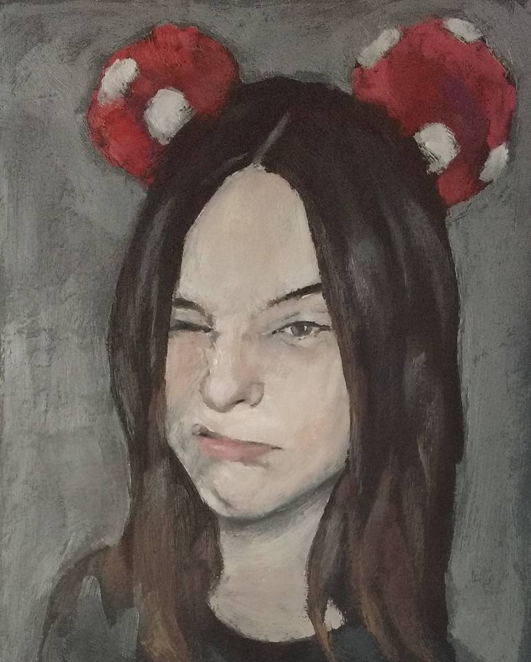 Original Figurative Women Paintings by Jhonas Vieira
