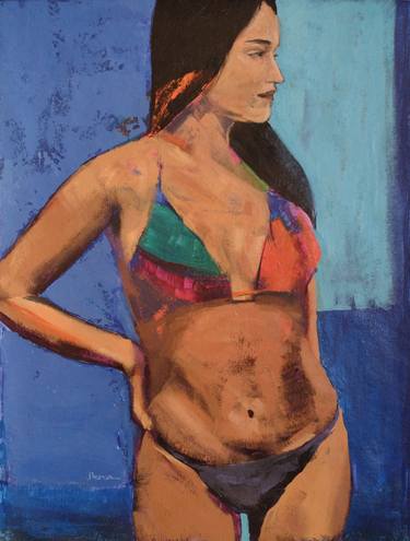 Print of Figurative Beach Paintings by Jhonas Vieira