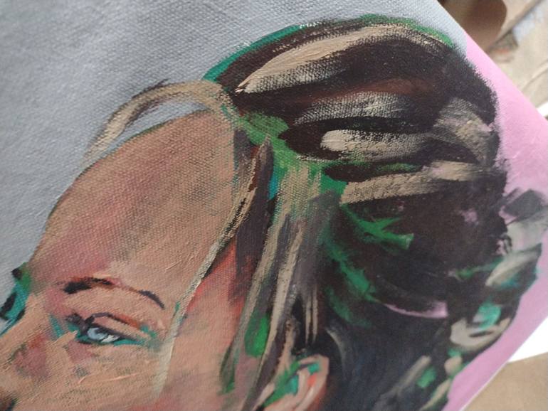 Original Contemporary People Painting by Jhonas Vieira