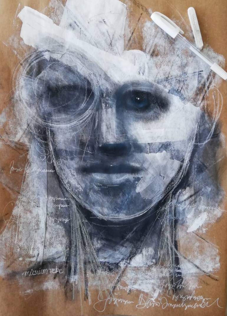 Sketch Painting by Muslum Teke | Saatchi Art