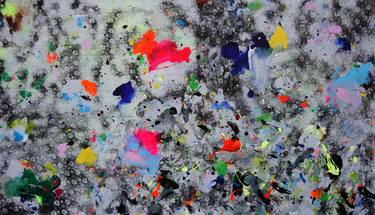 Original Abstract Expressionism Abstract Paintings by Dragomir Misina