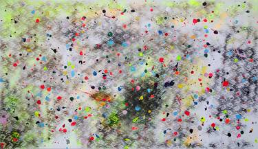 Original Abstract Painting by Dragomir Misina