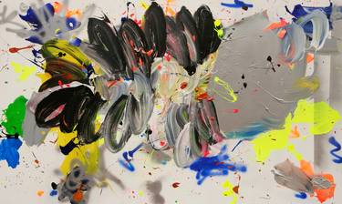 Original Conceptual Abstract Paintings by Dragomir Misina