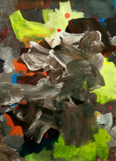 Original Conceptual Abstract Paintings by Dragomir Misina