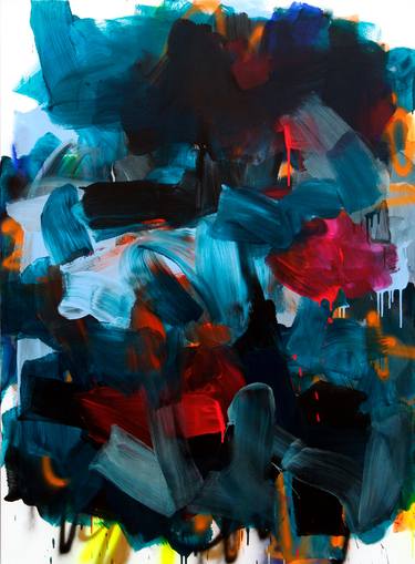 Original Abstract Paintings by Dragomir Misina