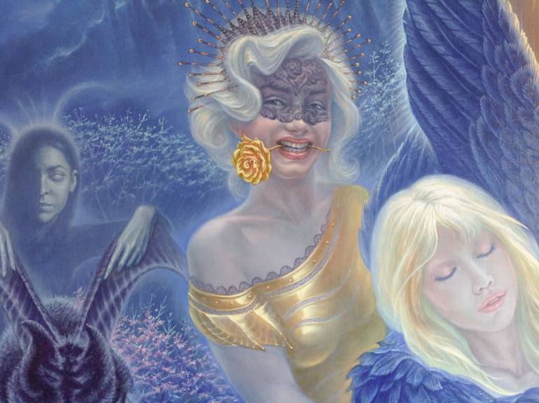 Original Realism Classical Mythology Painting by Guennadi Kalinitchenko