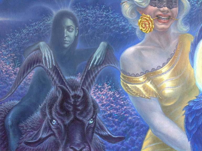 Original Realism Classical Mythology Painting by Guennadi Kalinitchenko
