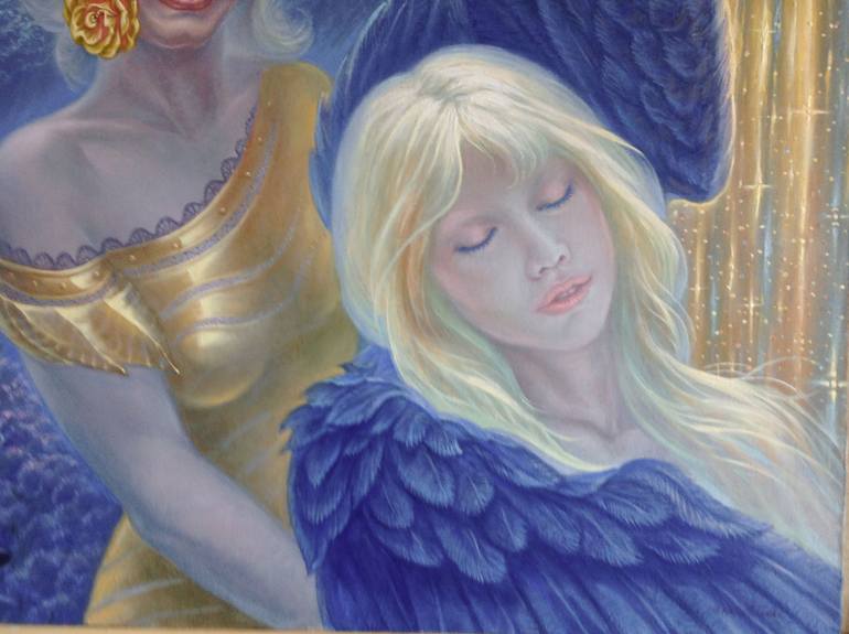 Original Realism Classical Mythology Painting by Guennadi Kalinitchenko