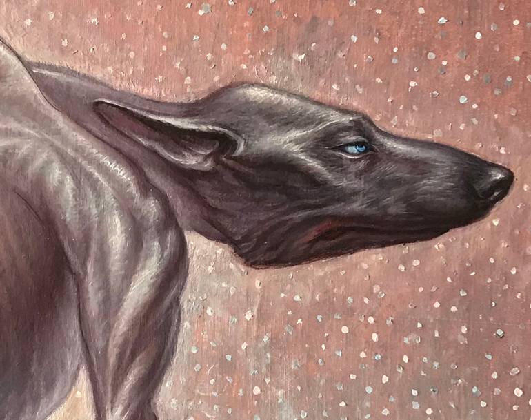Original Modernism Animal Painting by Guennadi Kalinitchenko