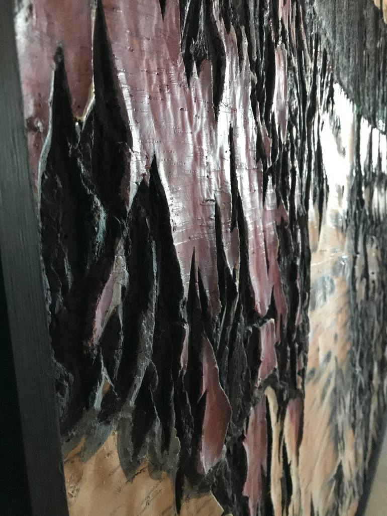 Original Abstract Painting by Guennadi Kalinitchenko