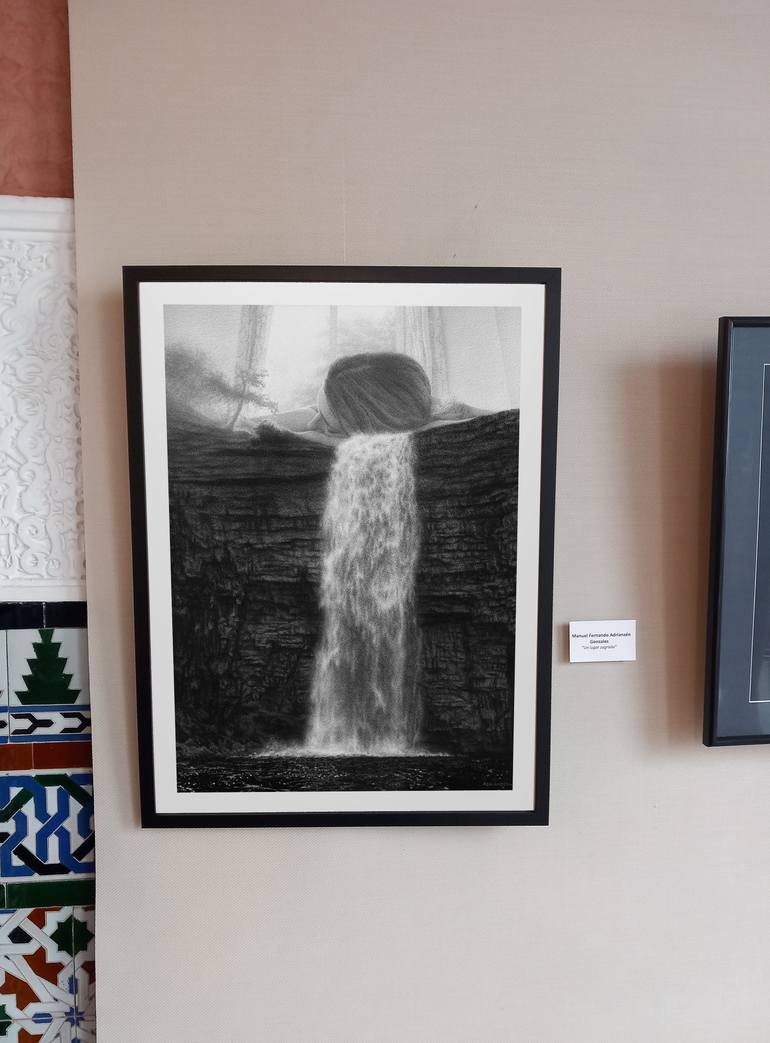 Original Figurative Nature Drawing by Manuel Adrianzen