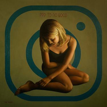 Original Figurative Pop Culture/Celebrity Paintings by Manuel Adrianzen