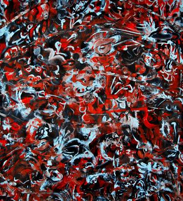 Print of Abstract Expressionism Abstract Paintings by Isa Uzcategui