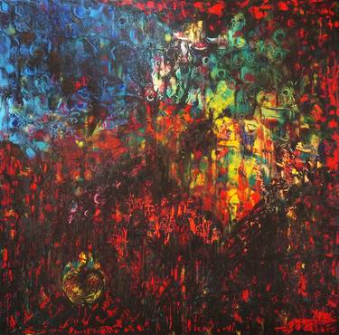 Print of Abstract Culture Paintings by Yiannis Karapanos