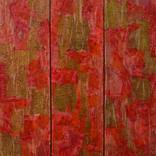 Crossings 1 - Triptych - Painting by Laurette Succar