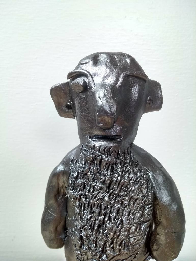 Original Conceptual Politics Sculpture by Moronic  Jizz Rag